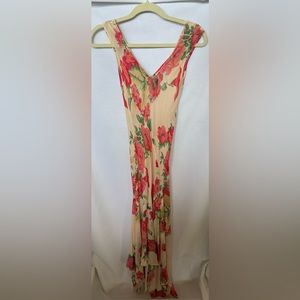 Floral sheer dress